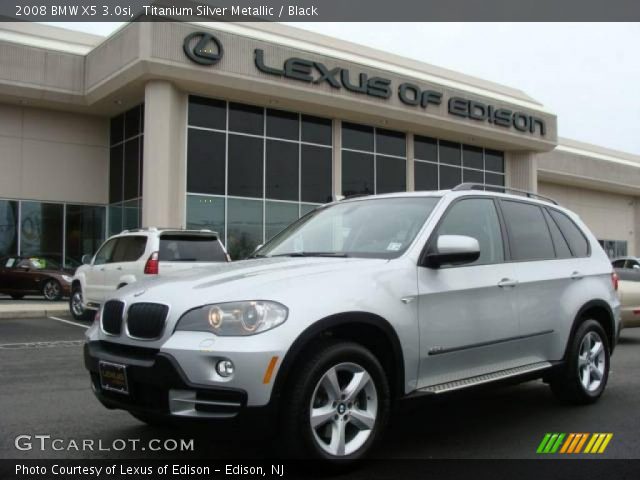 2008 BMW X5 3.0si in Titanium Silver Metallic