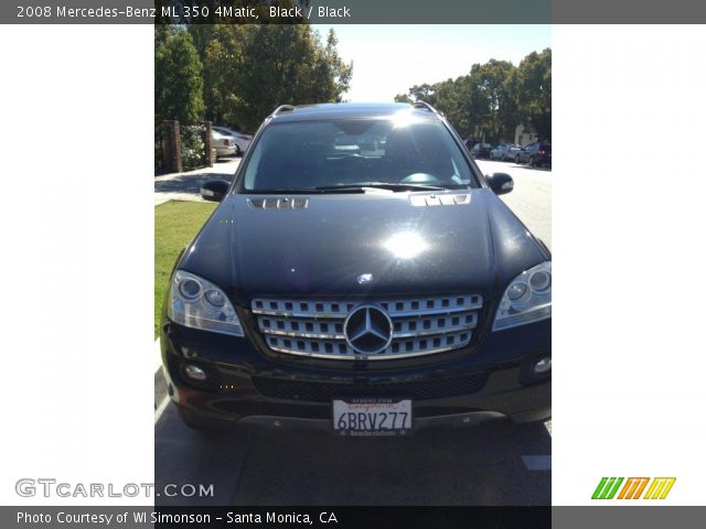 2008 Mercedes-Benz ML 350 4Matic in Black