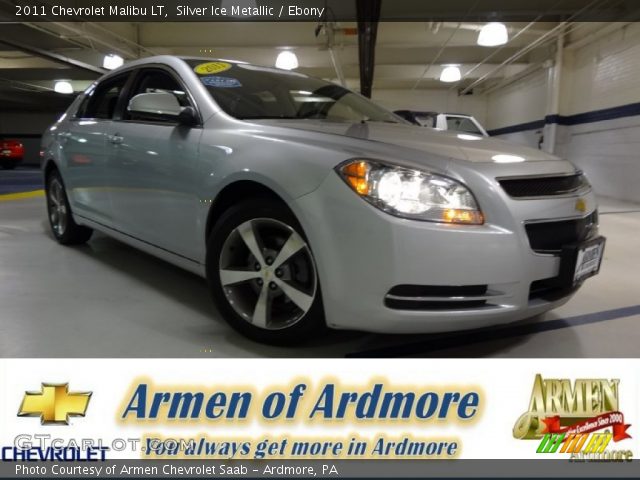 2011 Chevrolet Malibu LT in Silver Ice Metallic