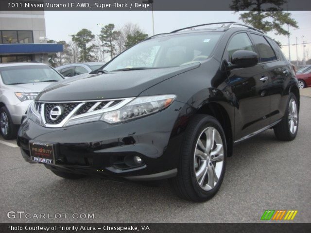2011 Nissan Murano LE AWD in Super Black