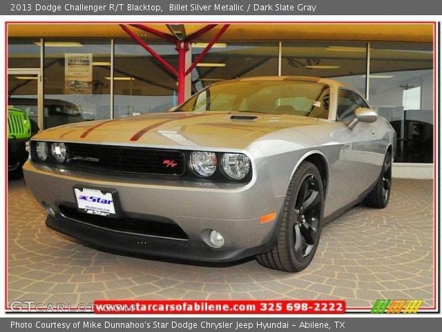 2013 Dodge Challenger R/T Blacktop in Billet Silver Metallic