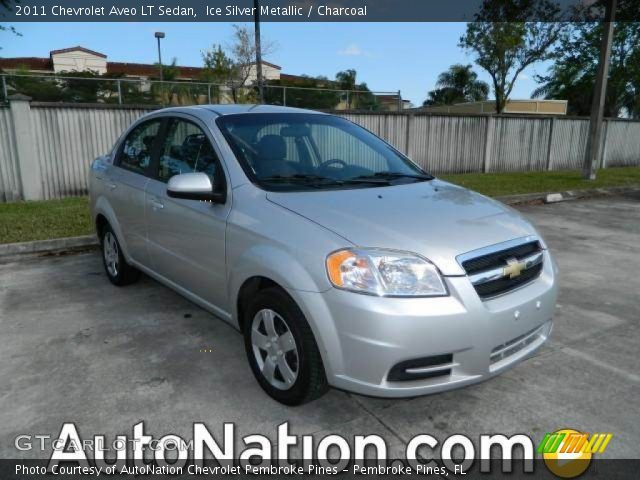2011 Chevrolet Aveo LT Sedan in Ice Silver Metallic