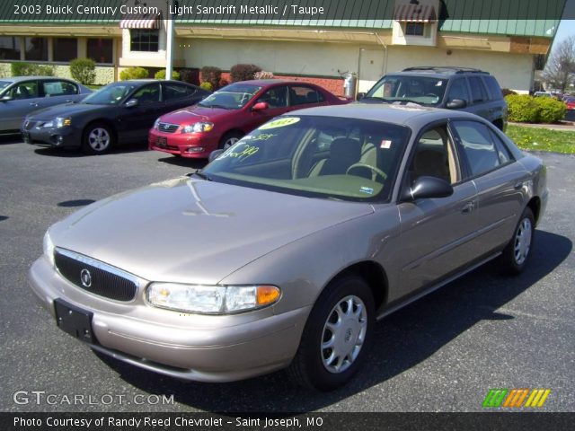 2003 Buick Century Custom in Light Sandrift Metallic