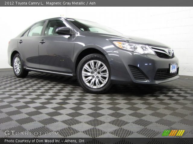 2012 Toyota Camry L in Magnetic Gray Metallic