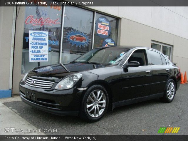 2004 Infiniti G 35 Sedan in Black Obsidian