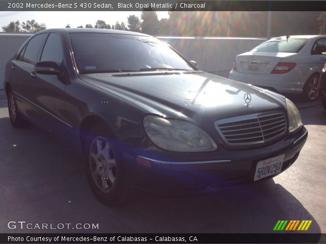 2002 Mercedes-Benz S 430 Sedan in Black Opal Metallic