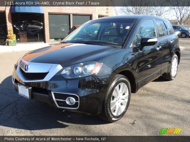 2011 Acura RDX SH-AWD in Crystal Black Pearl