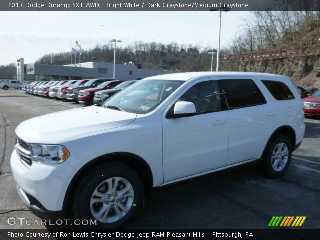 2013 Dodge Durango SXT AWD in Bright White