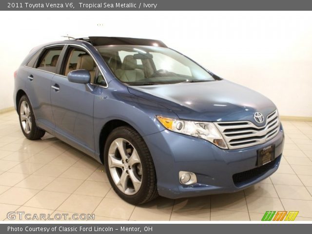 2011 Toyota Venza V6 in Tropical Sea Metallic