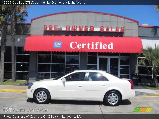 2005 Cadillac CTS Sedan in White Diamond