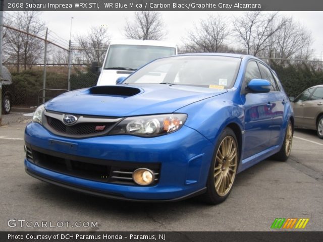 2008 Subaru Impreza WRX STi in WR Blue Mica