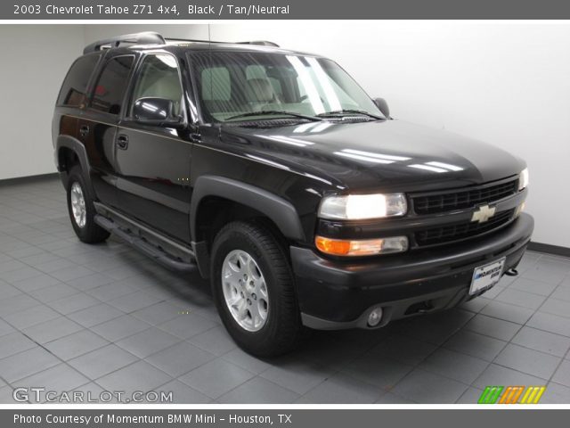 2003 Chevrolet Tahoe Z71 4x4 in Black