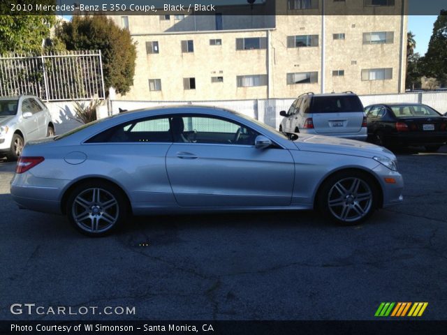 2010 Mercedes-Benz E 350 Coupe in Black