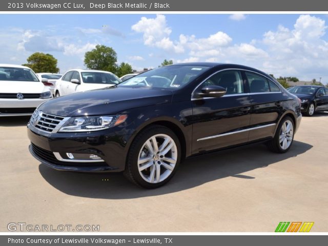 2013 Volkswagen CC Lux in Deep Black Metallic