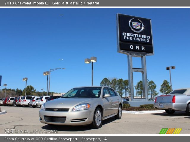 2010 Chevrolet Impala LS in Gold Mist Metallic