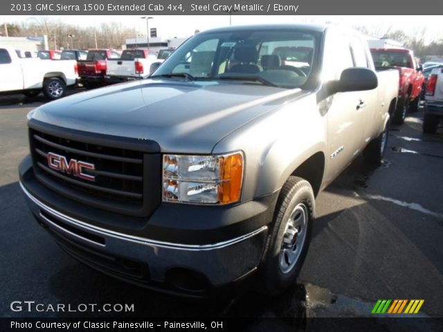 2013 GMC Sierra 1500 Extended Cab 4x4 in Steel Gray Metallic