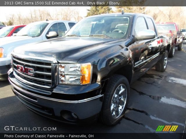 2013 GMC Sierra 1500 SLE Extended Cab 4x4 in Onyx Black