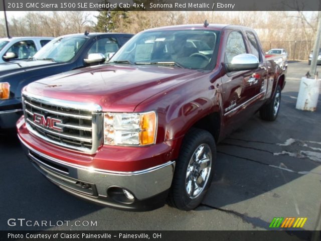 2013 GMC Sierra 1500 SLE Extended Cab 4x4 in Sonoma Red Metallic