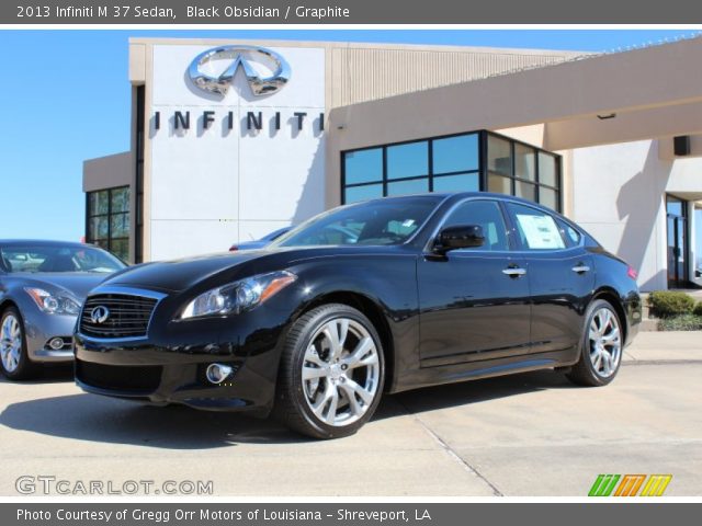 2013 Infiniti M 37 Sedan in Black Obsidian