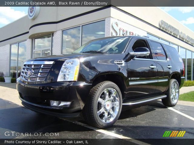 2009 Cadillac Escalade AWD in Black Raven