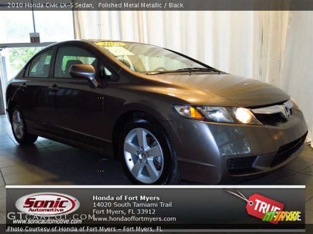 2010 Honda Civic LX-S Sedan in Polished Metal Metallic