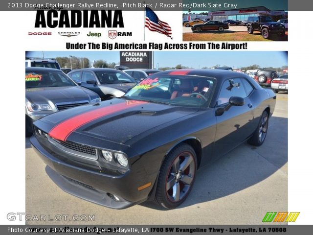 2013 Dodge Challenger Rallye Redline in Pitch Black