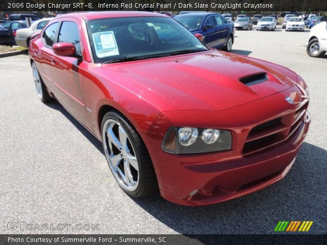 2006 Dodge Charger SRT-8 in Inferno Red Crystal Pearl