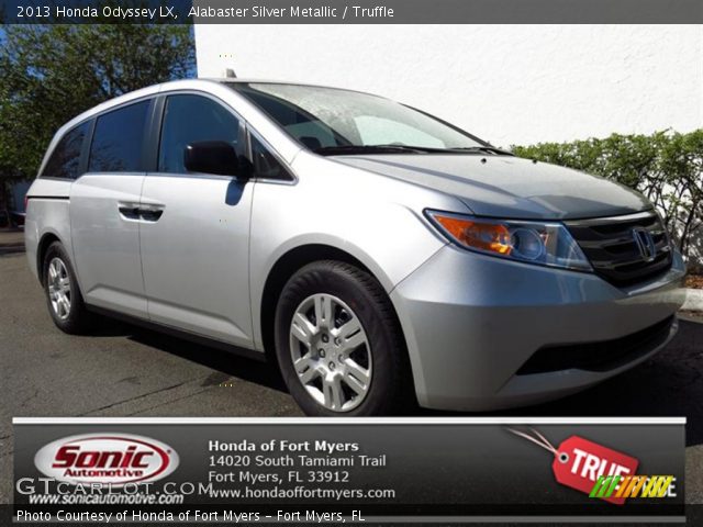 2013 Honda Odyssey LX in Alabaster Silver Metallic