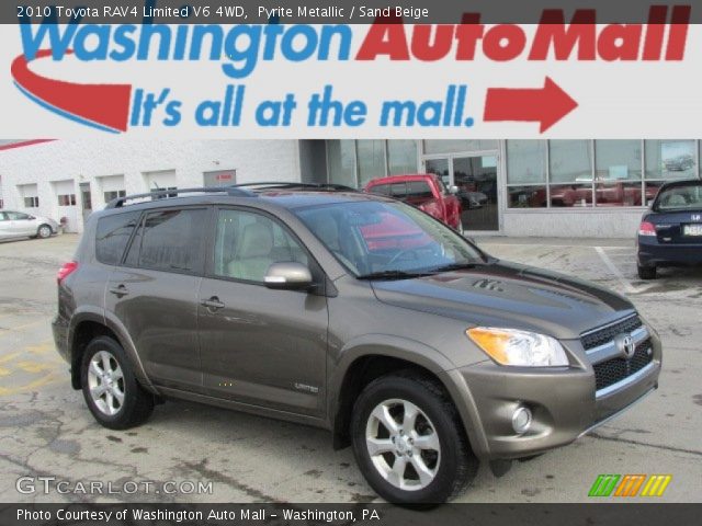 2010 Toyota RAV4 Limited V6 4WD in Pyrite Metallic