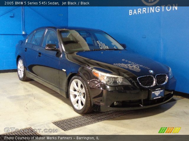 2005 BMW 5 Series 545i Sedan in Jet Black