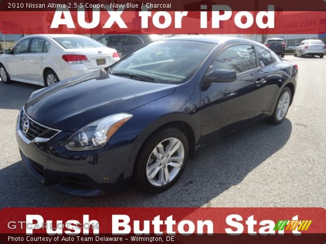 2010 Nissan Altima 2.5 S Coupe in Navy Blue
