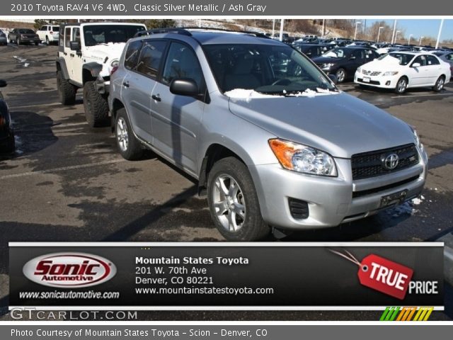 2010 Toyota RAV4 V6 4WD in Classic Silver Metallic