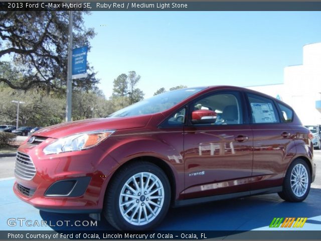 2013 Ford C-Max Hybrid SE in Ruby Red