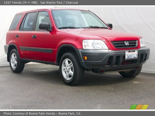 1997 Honda CR-V 4WD in San Marino Red