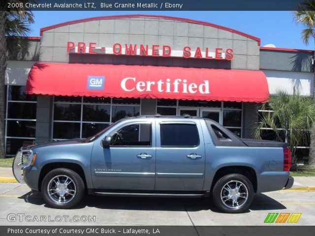2008 Chevrolet Avalanche LTZ in Blue Granite Metallic
