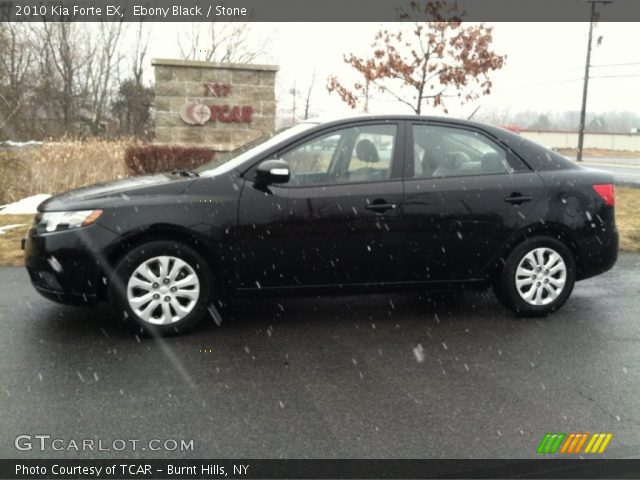 2010 Kia Forte EX in Ebony Black