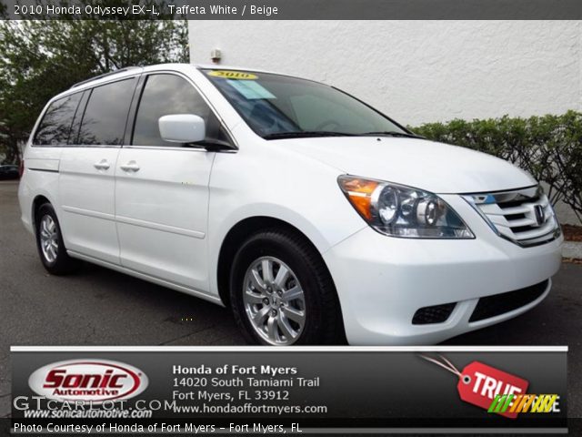 2010 Honda Odyssey EX-L in Taffeta White