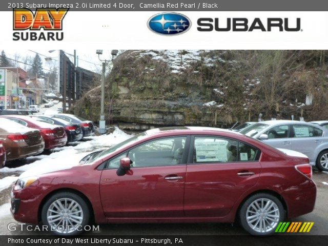 2013 Subaru Impreza 2.0i Limited 4 Door in Camellia Red Pearl