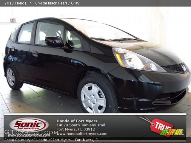 2013 Honda Fit  in Crystal Black Pearl