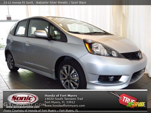 2013 Honda Fit Sport in Alabaster Silver Metallic