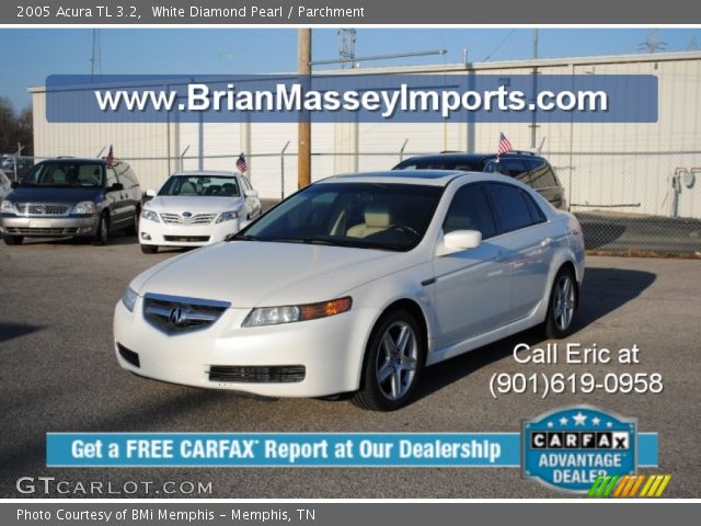2005 Acura TL 3.2 in White Diamond Pearl