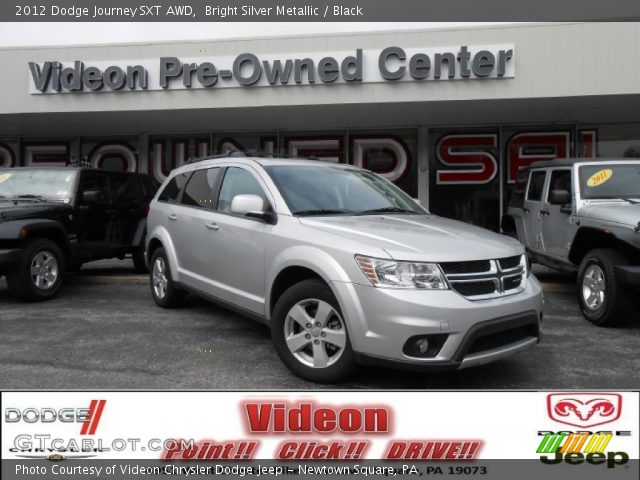 2012 Dodge Journey SXT AWD in Bright Silver Metallic