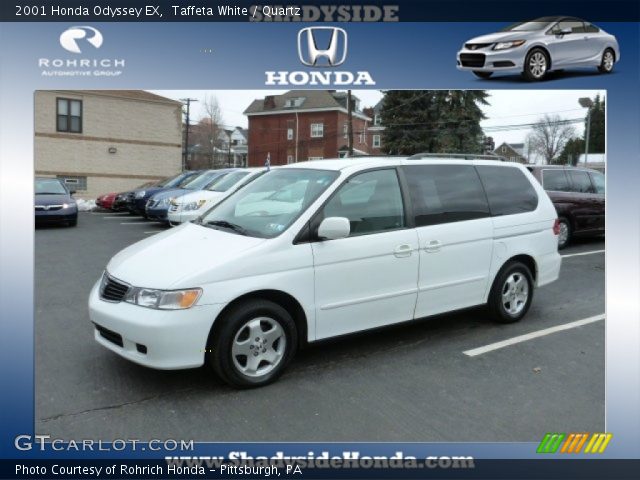 2001 Honda Odyssey EX in Taffeta White