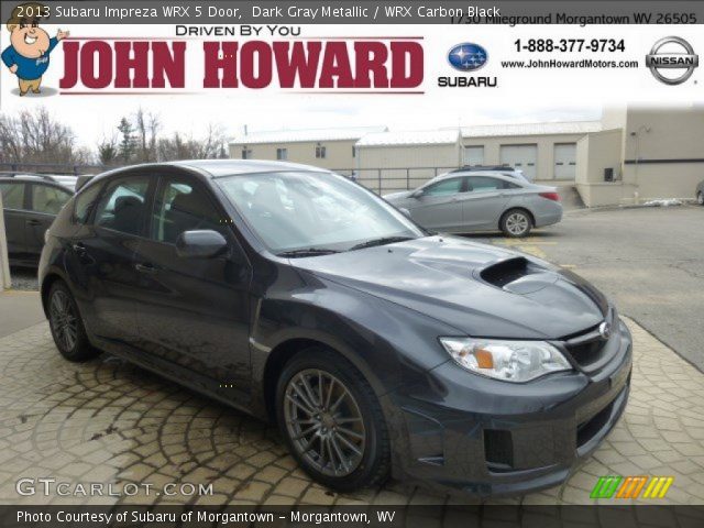 2013 Subaru Impreza WRX 5 Door in Dark Gray Metallic