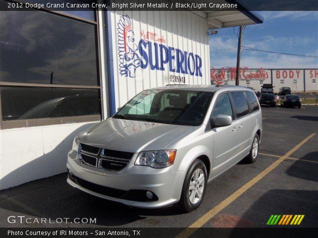 2012 Dodge Grand Caravan Crew in Bright Silver Metallic