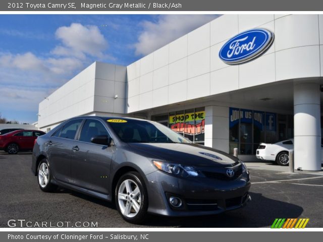 2012 Toyota Camry SE in Magnetic Gray Metallic