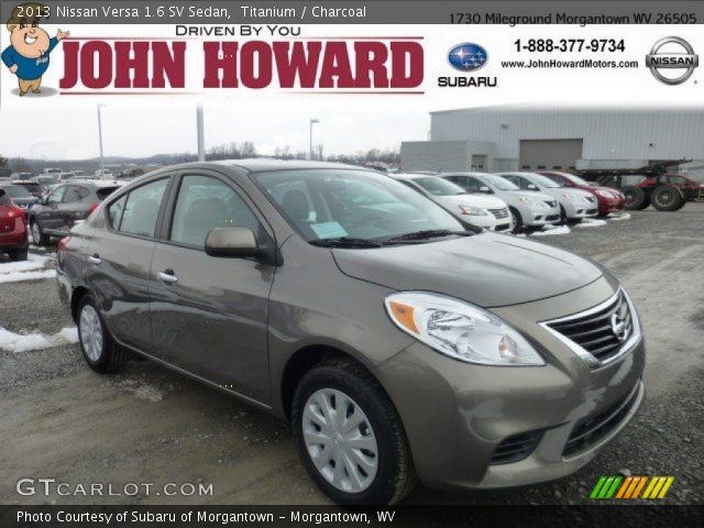 2013 Nissan Versa 1.6 SV Sedan in Titanium