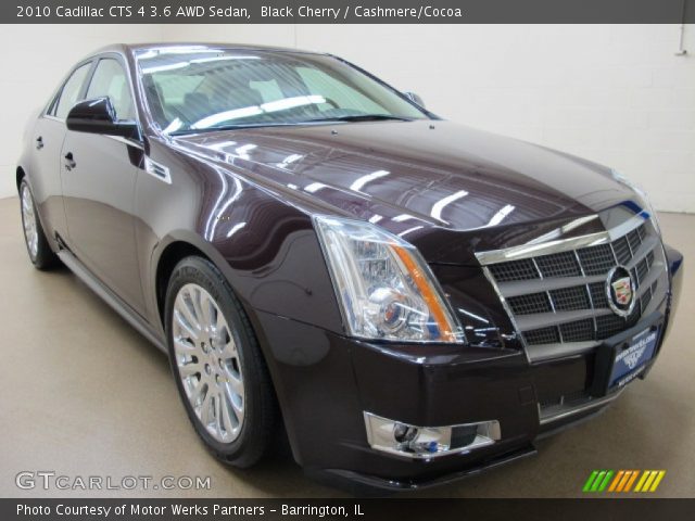 2010 Cadillac CTS 4 3.6 AWD Sedan in Black Cherry