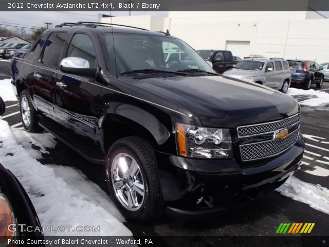 2012 Chevrolet Avalanche LTZ 4x4 in Black