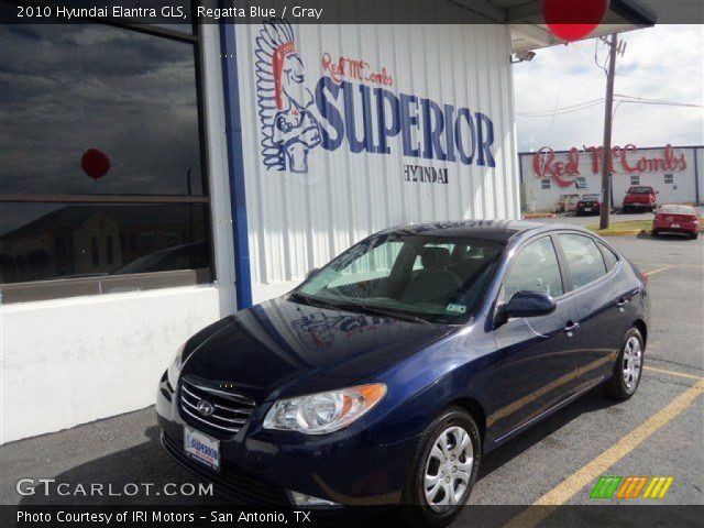 2010 Hyundai Elantra GLS in Regatta Blue